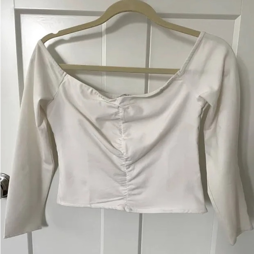 Abercrombie Fitted Off The Shoulder Top